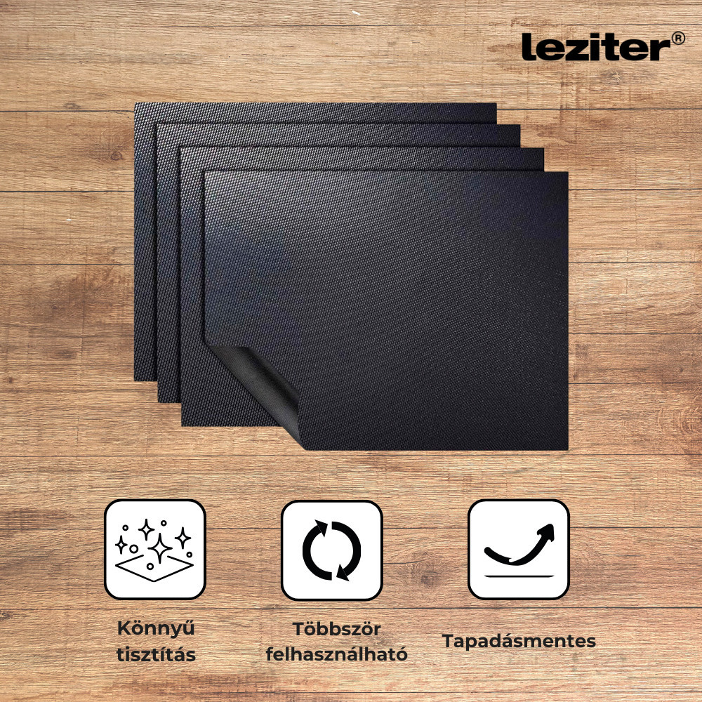 Leziter Grătar din teflon 4 DB