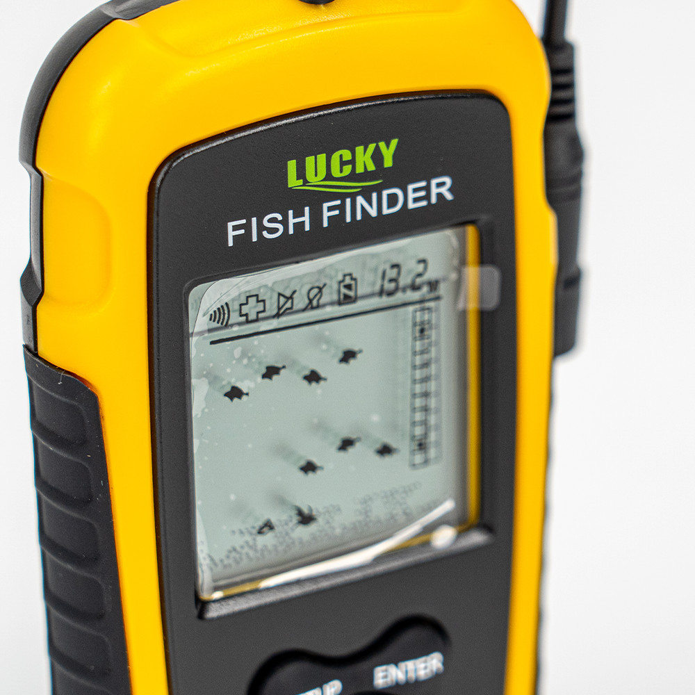 Set sonar radar Lucky Fish Leziter, portabil, rază 183 m, detectare până la 100 m