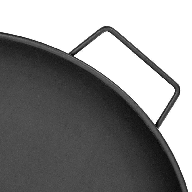 Groapă de foc portabilă Mirpol MIR-FP435 din oțel, 43,5 cm, negru