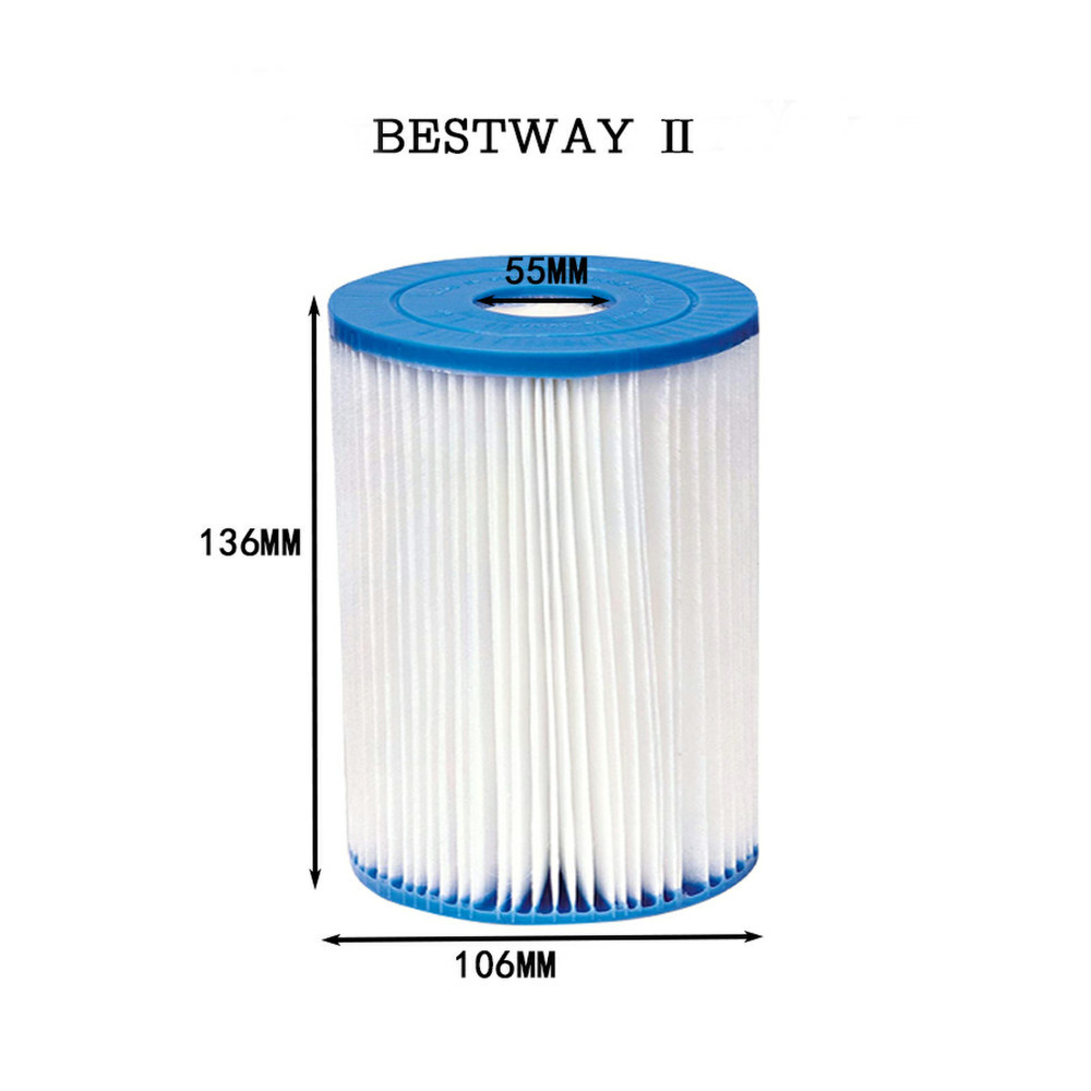 Leziter Filtru de hârtie pentru filatoare Bestway tip II