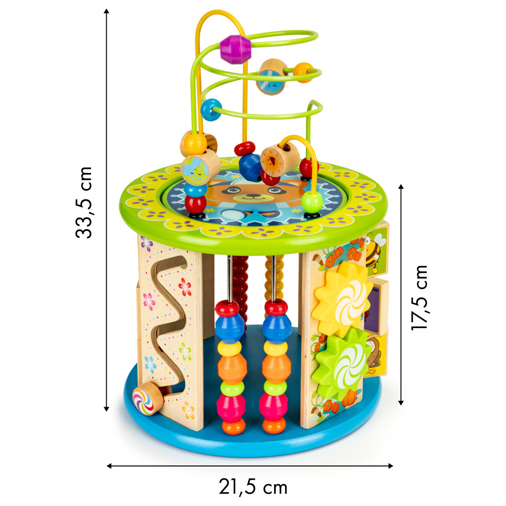 Homelux Jucărie educativă multifuncțională Montessori din lemn