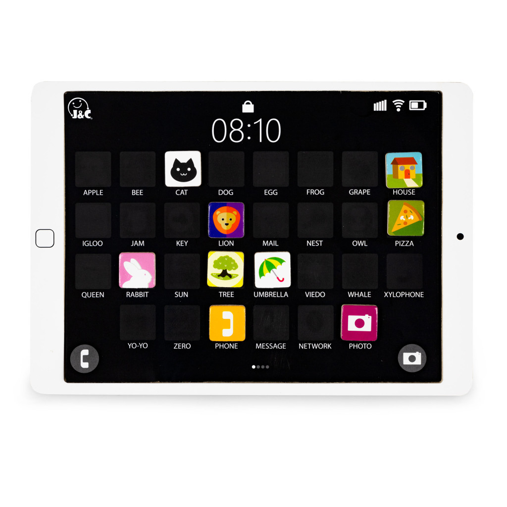 Homelux Tabletă magnetică din lemn cu numere