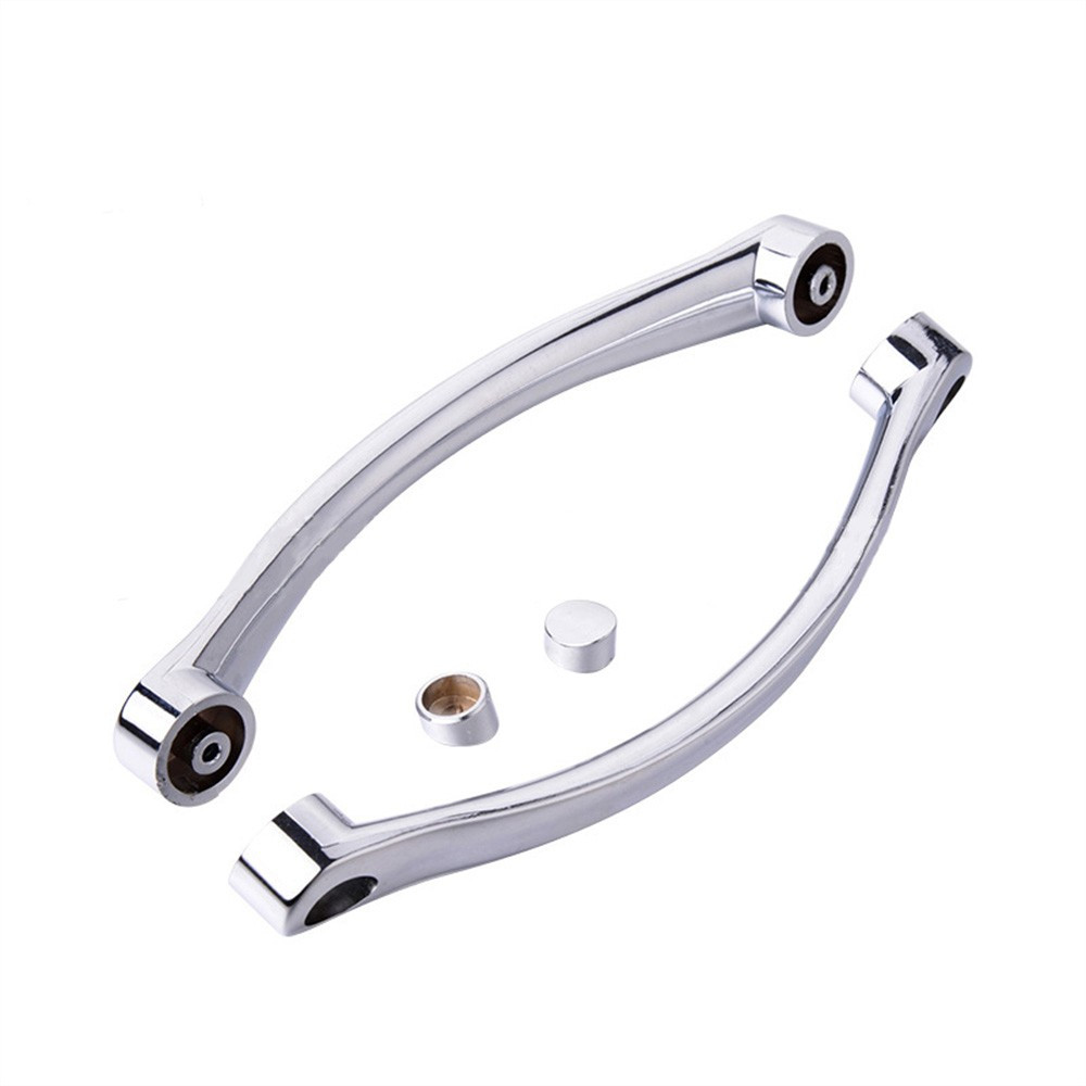 Mâner cromat pentru cabină de duș Leziter LZF-02, ABS, set complet 1 ușă