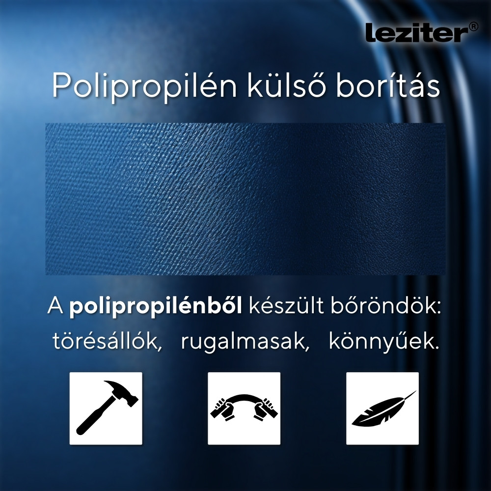 Valiză mare Leziter TravelLux Endure hardtop 50x78x30 cm, albastru închis