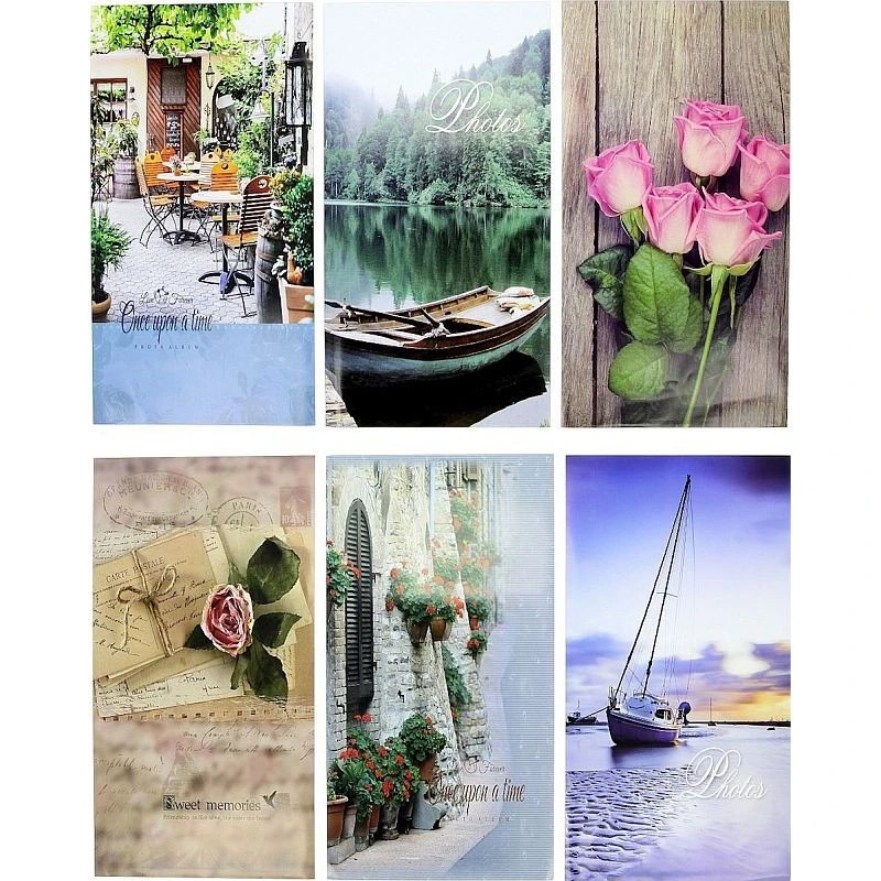 Album foto de buzunar 10x15 cm, 96 fotografii, 32 pagini, copertă personalizabilă