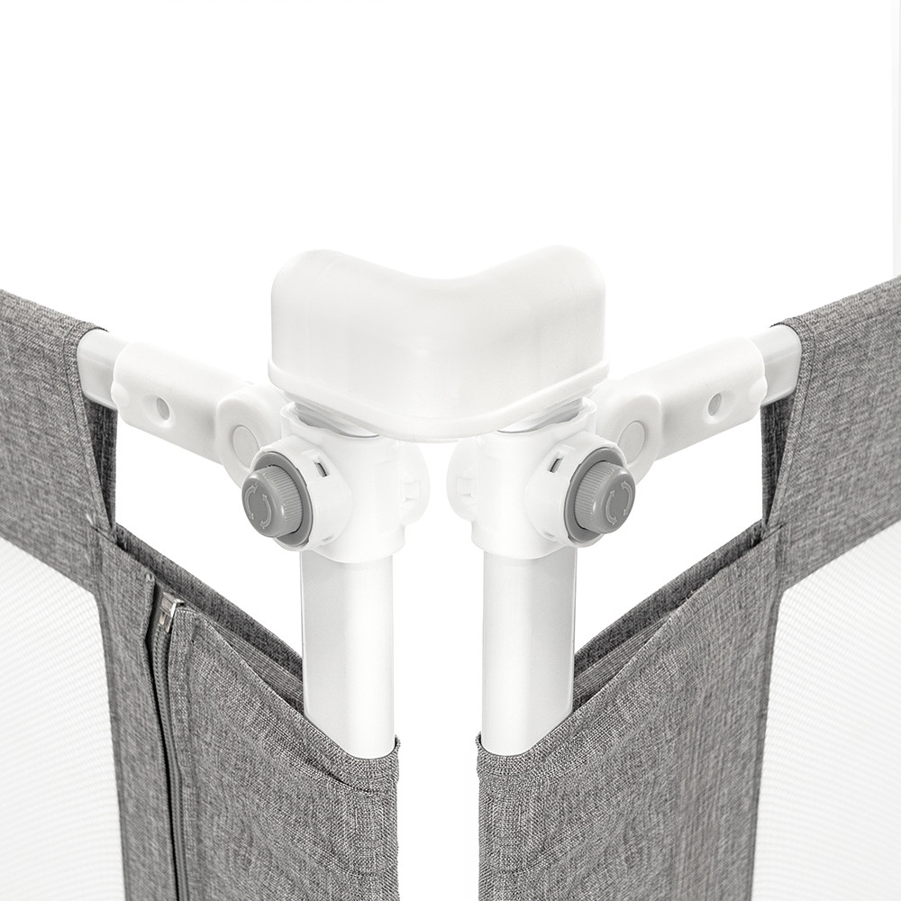 Bară de protecție anti-cădere pentru pat Leziter, 180 cm, pliabilă