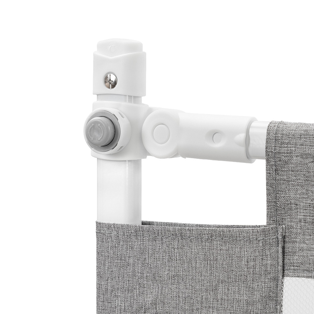 Bară de protecție anti-cădere pentru pat Leziter, 180 cm, pliabilă