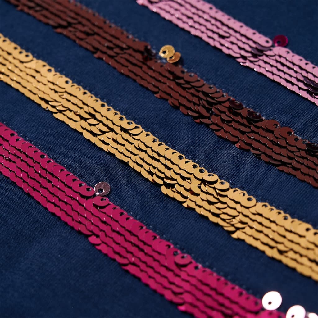 Rochie hanorac pentru copii, bleumarin, 104 GartenMobel Dekor