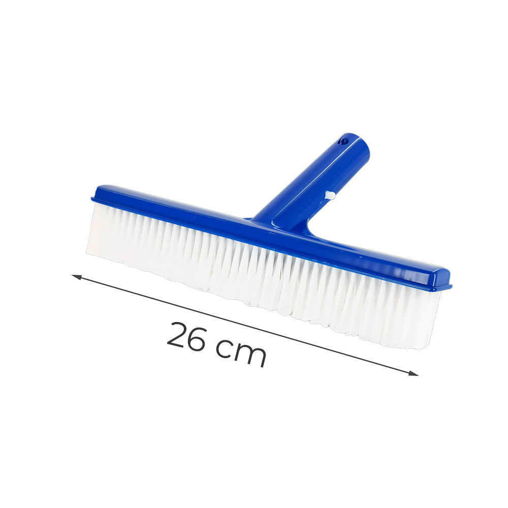 Perie profesionala Leziter pentru curatarea piscinei, 26 cm, peri duri