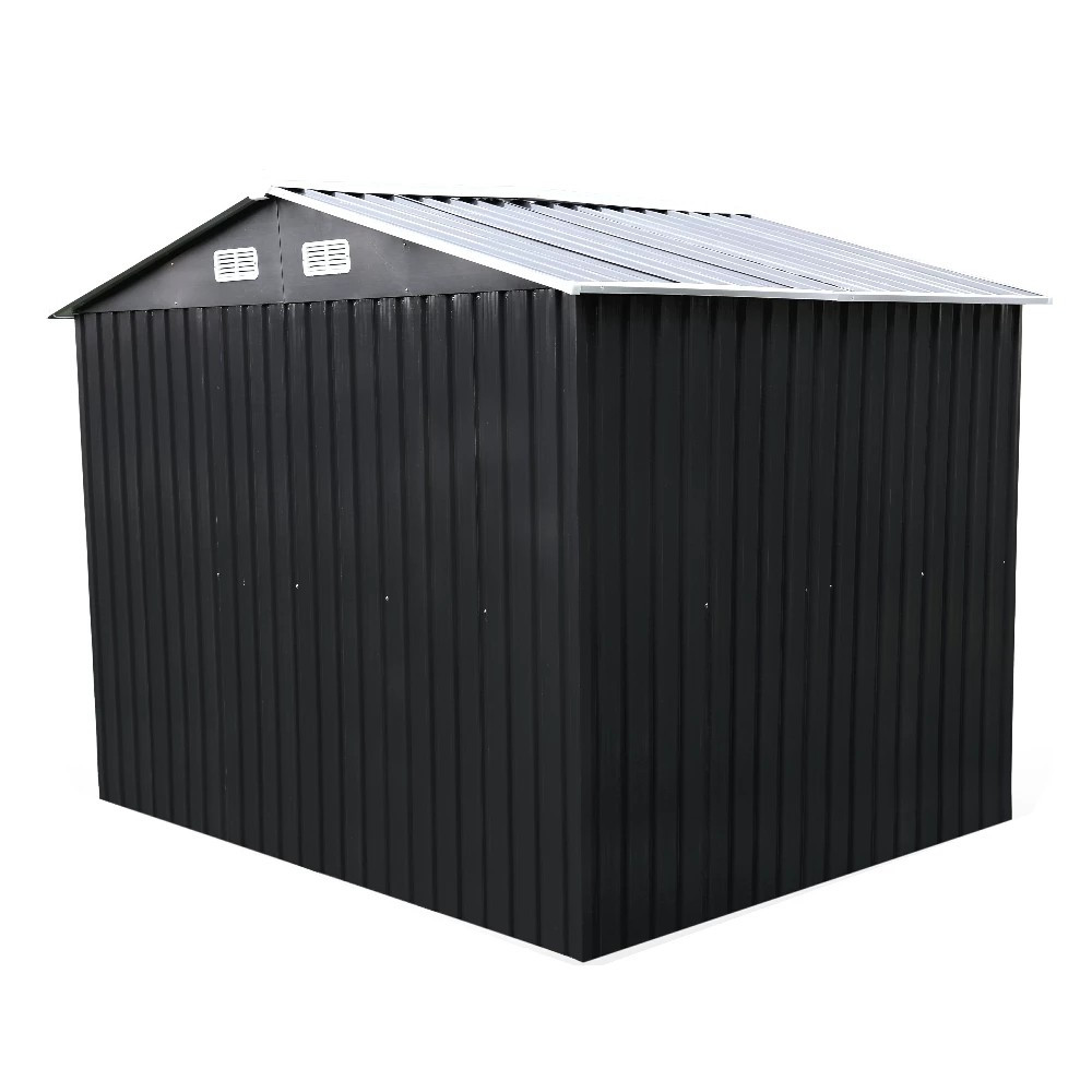 Casă depozitare unelte grădină Leziter Alaska 6x8 din oțel, 5,3 m²