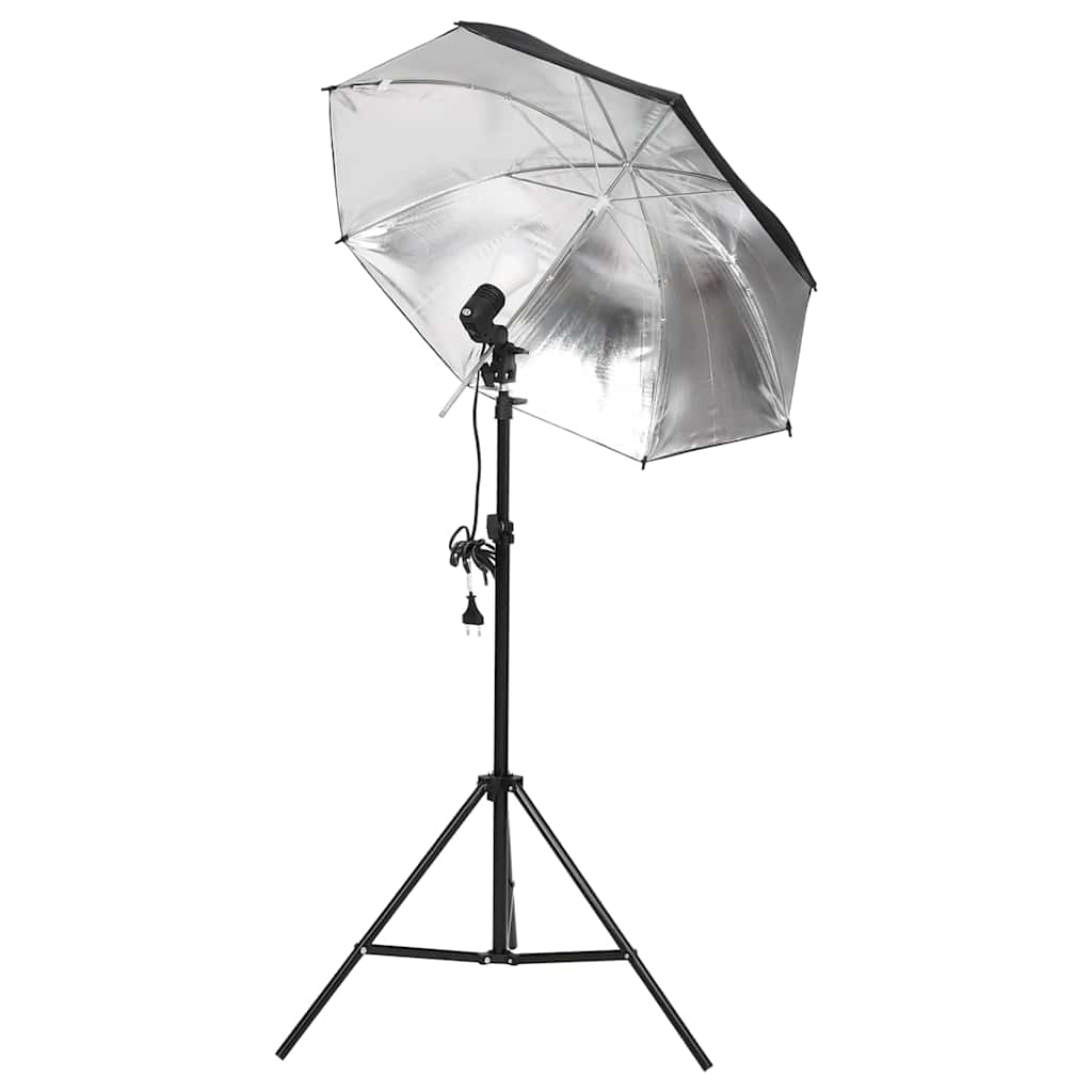 Kit studio foto cu set de lumină și fundal GartenMobel Dekor