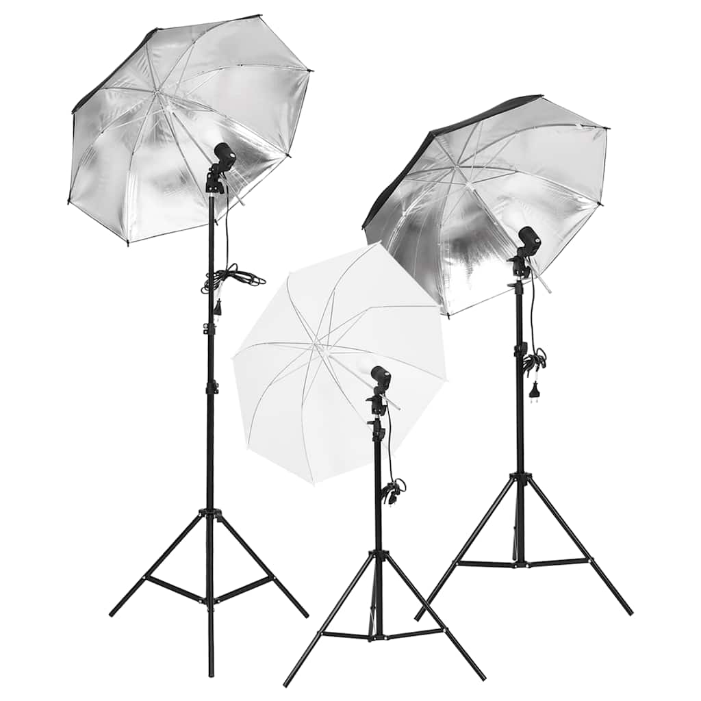 Kit studio foto cu set de lumină și fundal GartenMobel Dekor