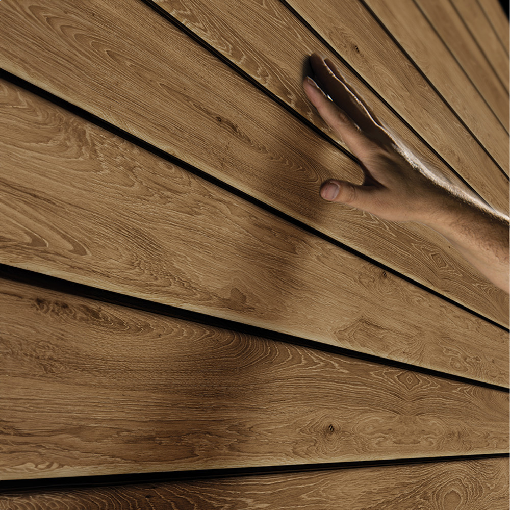 Căsuță de grădină Curver Signature PENT 9x7, plastic DECOCOAT, frasin