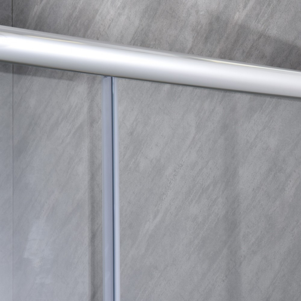 Ușă de duș glisantă Leziter Elte 120x195 cm, sticlă securizată 6 mm