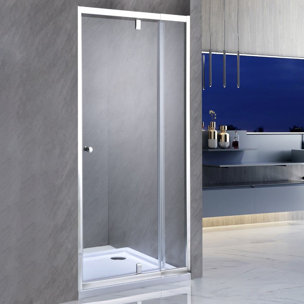 Ușă de duș Leziter Flexi reglabilă 86-101x185 cm, sticlă securizată 6 mm