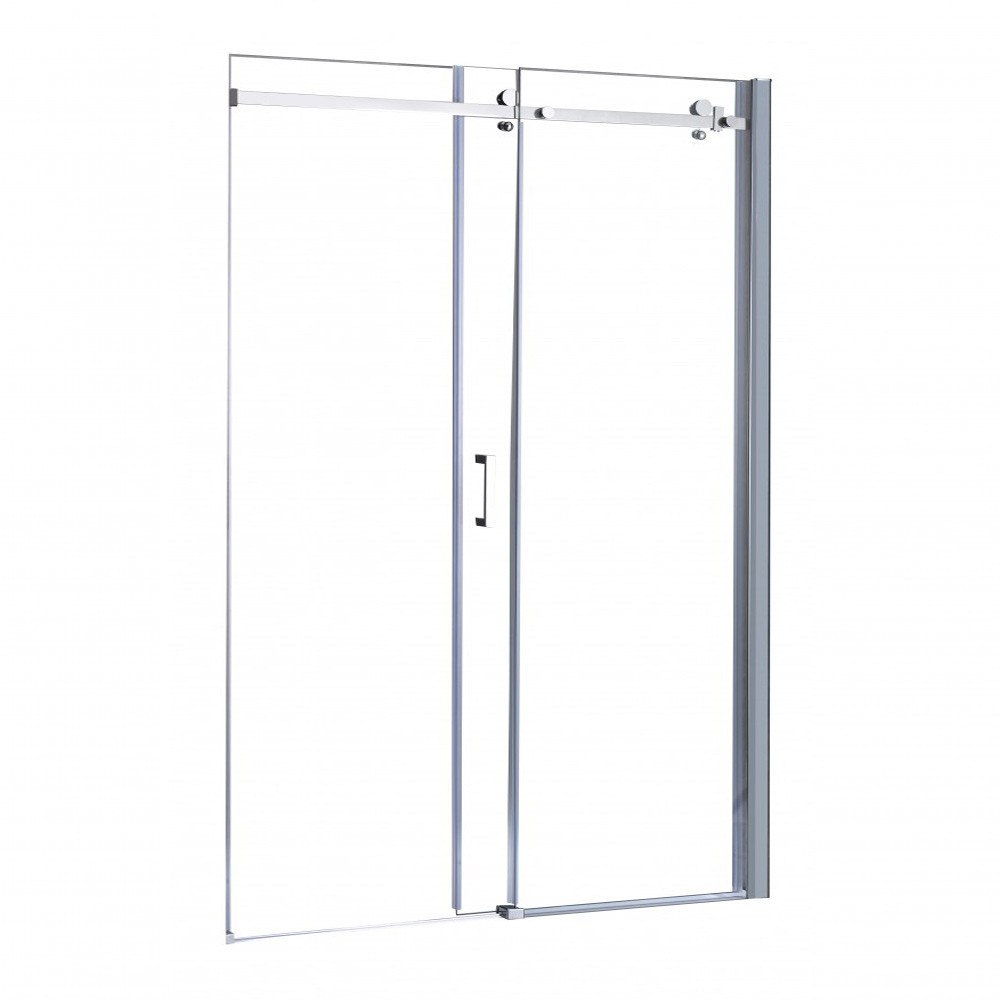 Ușă de duș tip rulou Leziter 130x195 cm, sticlă securizată 8 mm