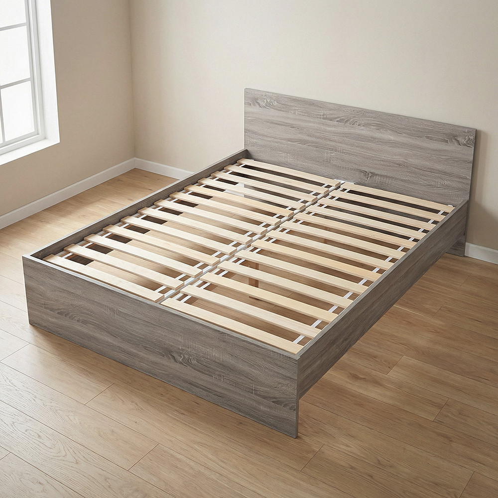 Somieră cu lamele Leziter 80x200 cm, cadru drept din placaj laminat