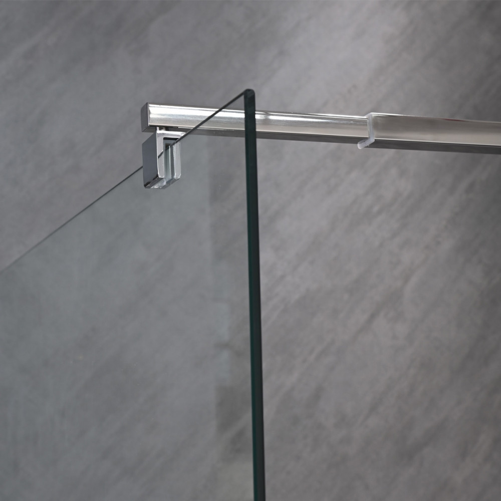 Perete de duș walk-in Leziter River 120x190 cm, sticlă securizată 6 mm