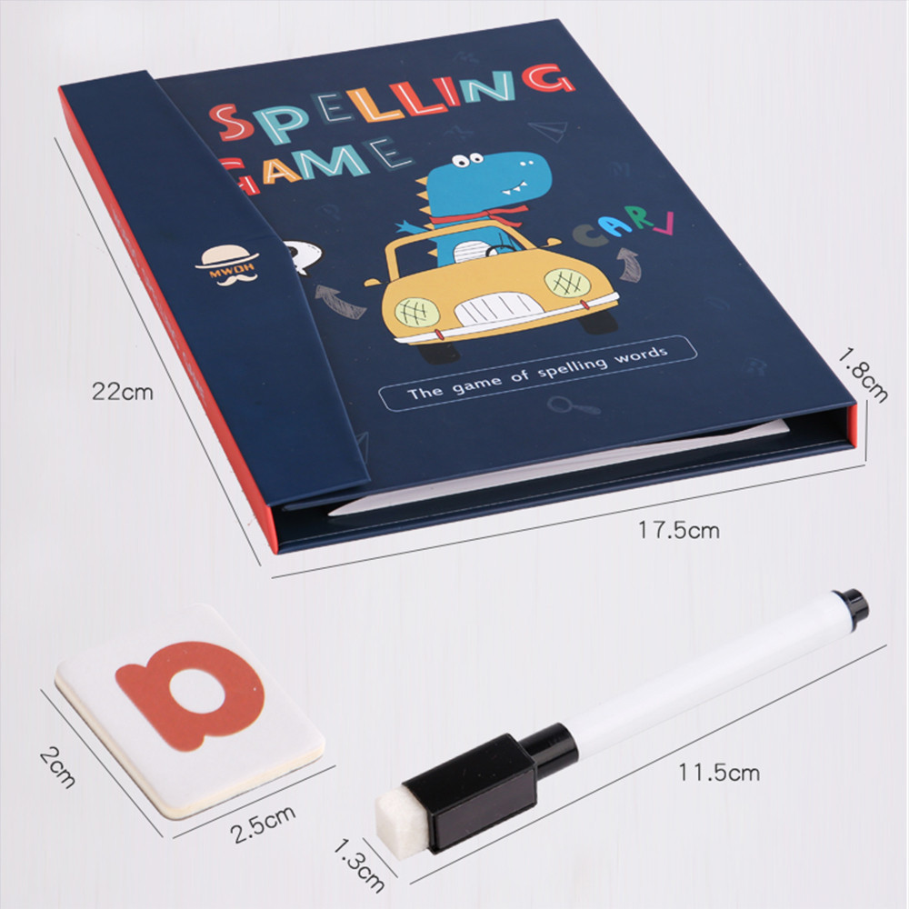 Joc magnetic de ortografie în limba engleză Leziter, educativ pentru copii