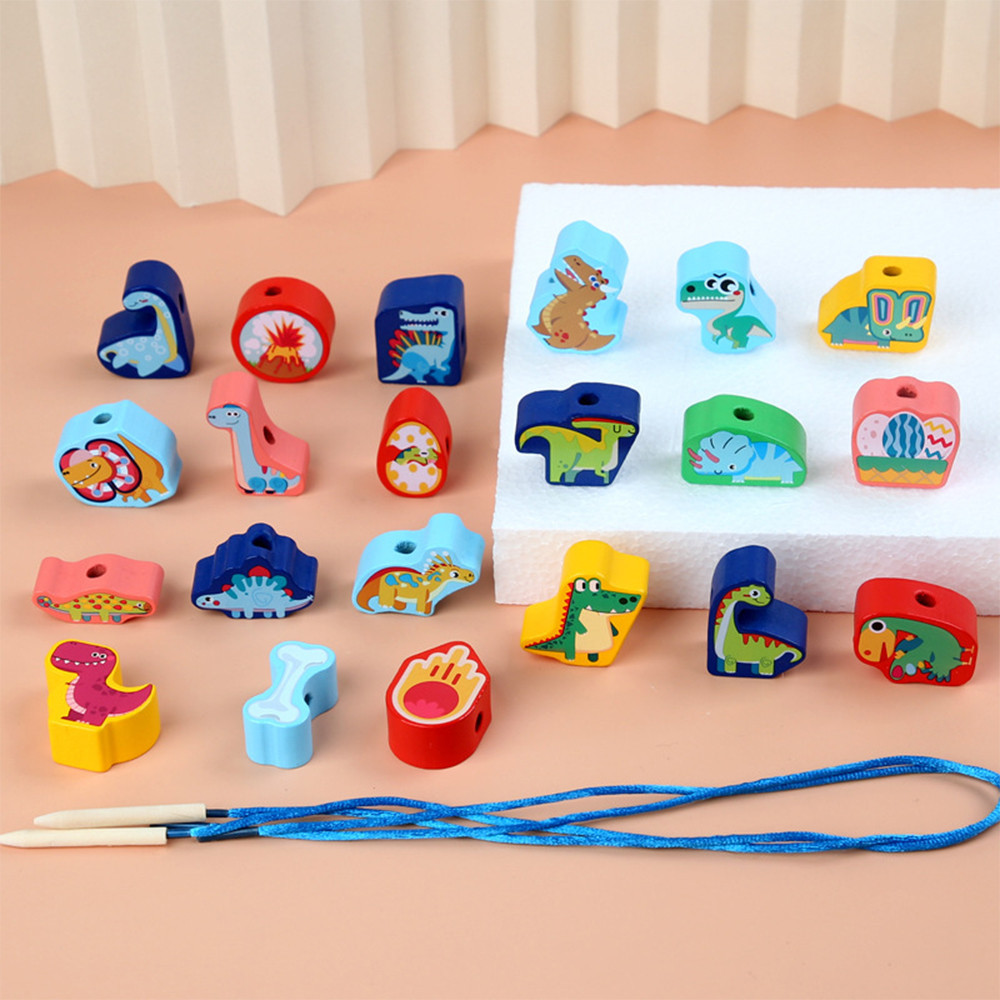 Leziter jucărie din lemn educativă cu forme și numere, set 138 piese