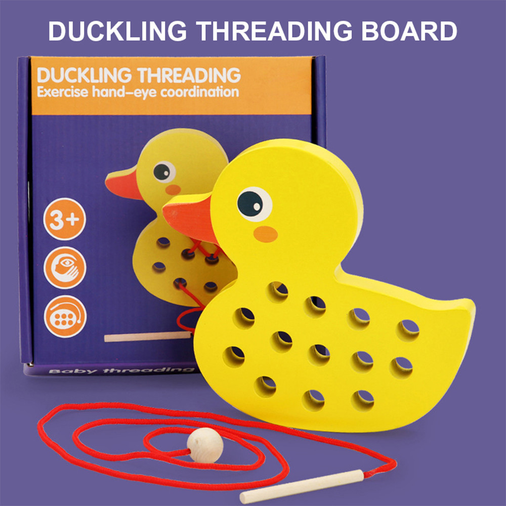 Leziter Jucărie din lemn cu corsete