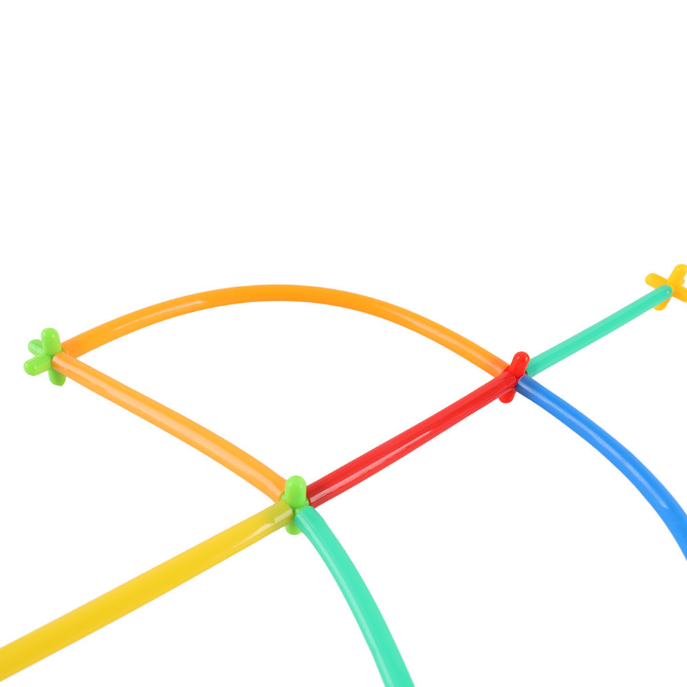 Leziter set bețe pentru construcții creative, 1200 piese, cu cutie