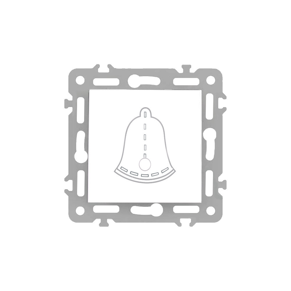 Leziter Comutator clopot Nova 101N alb