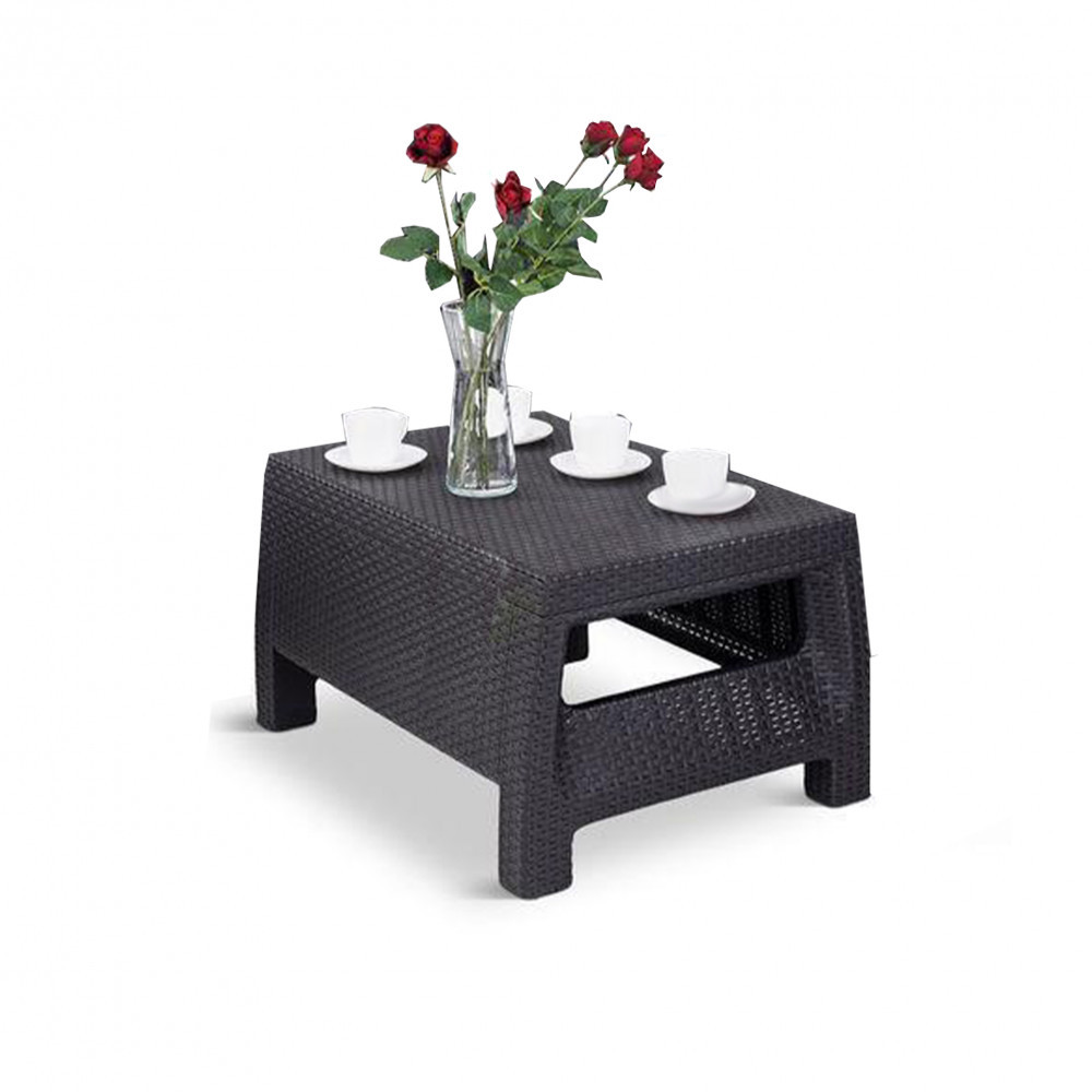Set mobilier grădină Curver Corfu Love Duo, grafit, 4 piese cu perne