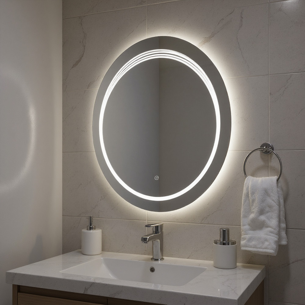 Leziter Ria 60 oglindă cu iluminare led 60x80 cm