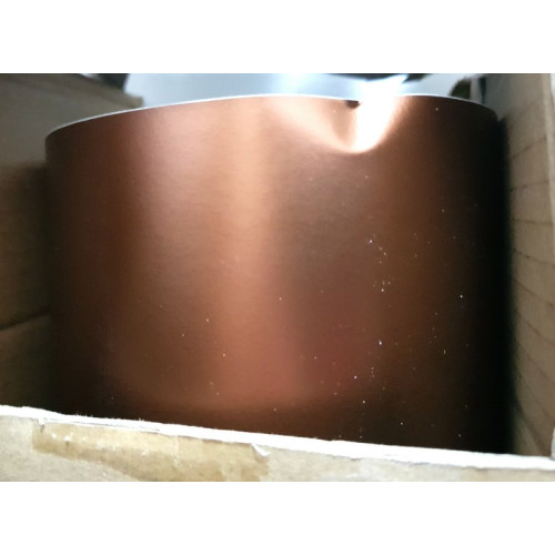 Folie auto pentru caroserie nuanta cafea, cromat mat 3D, 1 m x 1,5 m (Cod 1625A)