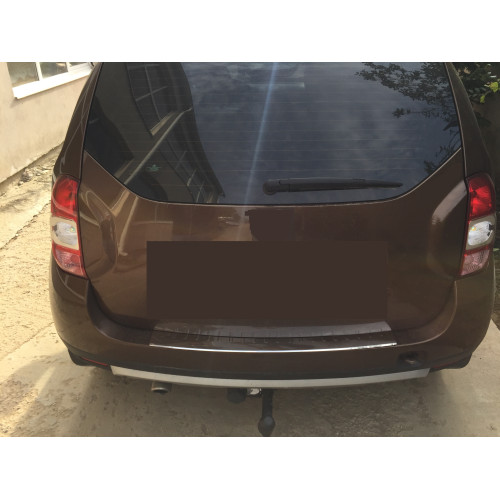 Ornament crom pentru portbagaj Dacia Duster, protecție prag spate