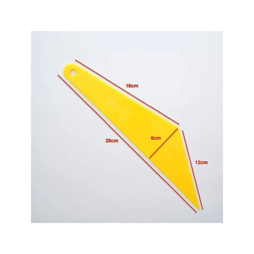 Racletă din plastic MR-235 pentru montaj folie auto, protecție și autocolante