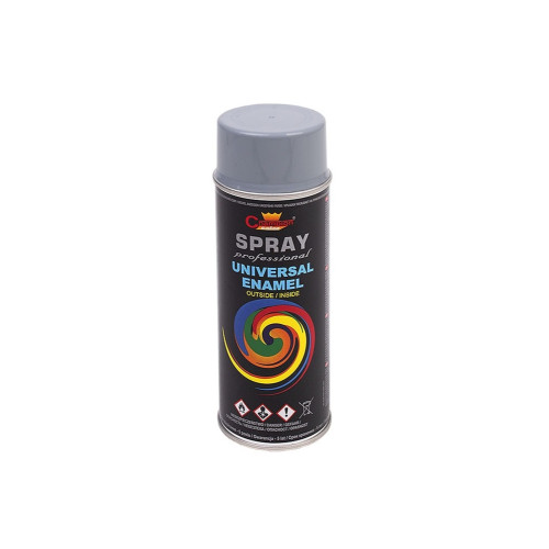 Spray vopsea gri RAL7001 Champion 400 ml, universal pentru metal si lemn