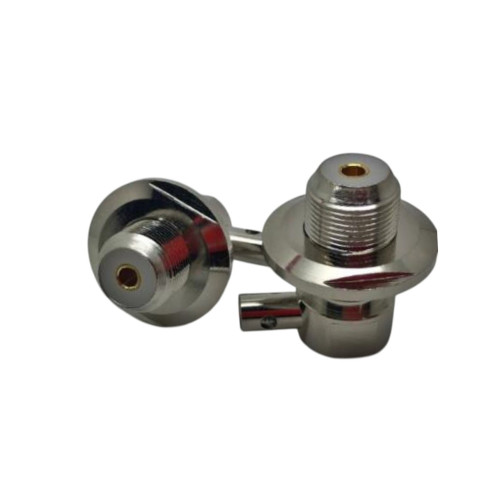 Conector PL pentru cablu coaxial stație CB 27MHz, cromat (Cod 239)