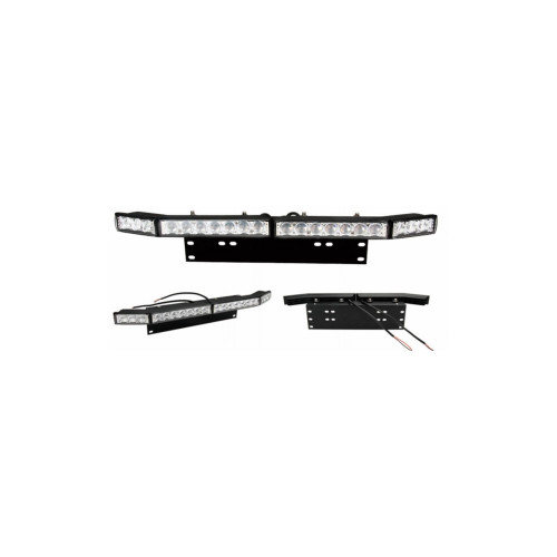 Proiector LED 60W 12-24V IP67 cu suport metalic, fascicul combo HG-116