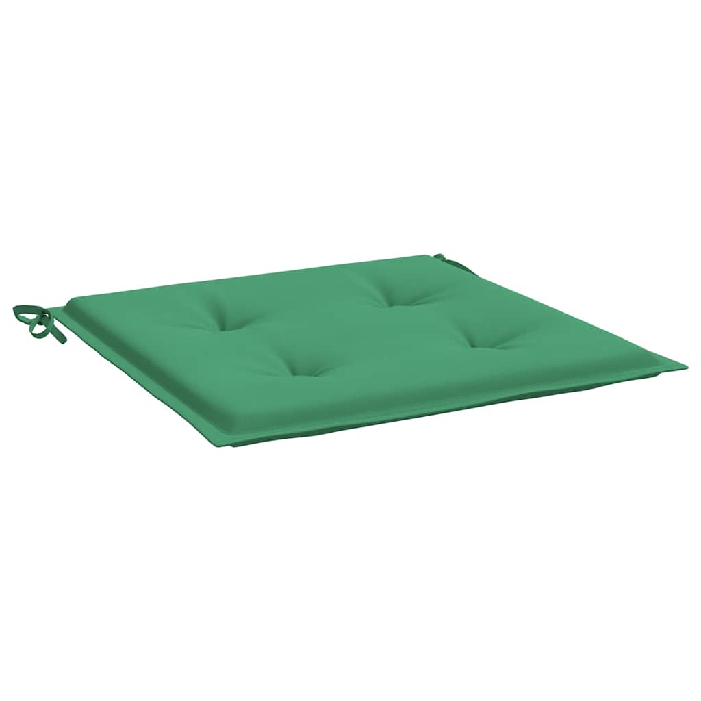 Perne scaune grădină 2 buc. verde 40x40x4 cm țesătură Oxford GartenMobel Dekor