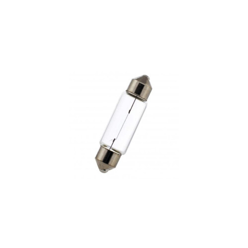 Set 10 buc bec sofit 12V 5W 41mm (41x11mm) cu soclu SV8.5