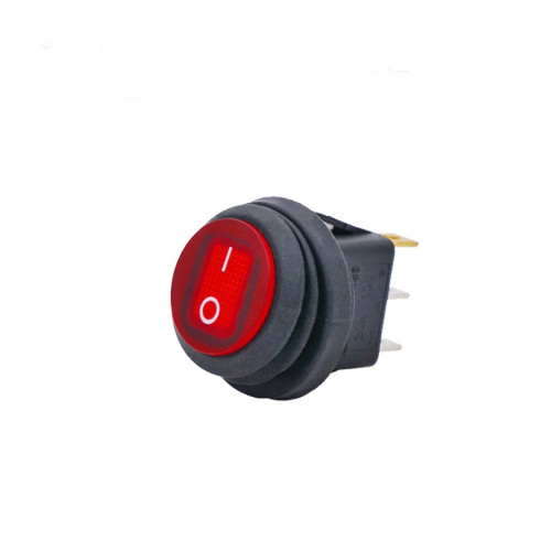 Buton electric ON/OFF cu LED integrat 12V, tip rocker, cod TL-02