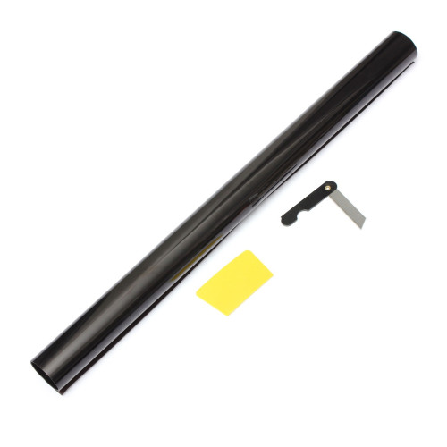 Folie geamuri auto 3m x 0,5m – nuanțe închise pentru umbrire și intimitate