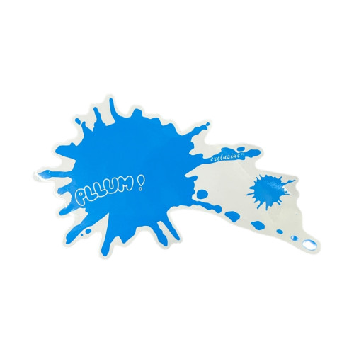 Abtibild auto decorativ tip pată de vopsea, PVC rezistent, DZ-15