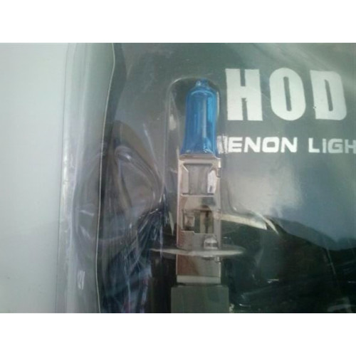 Set becuri HOD H1 55W 12V cu efect xenon, pentru far auto (2 buc)