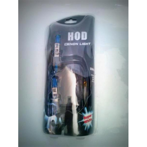 Set becuri HOD H1 55W 12V cu efect xenon, pentru far auto (2 buc)