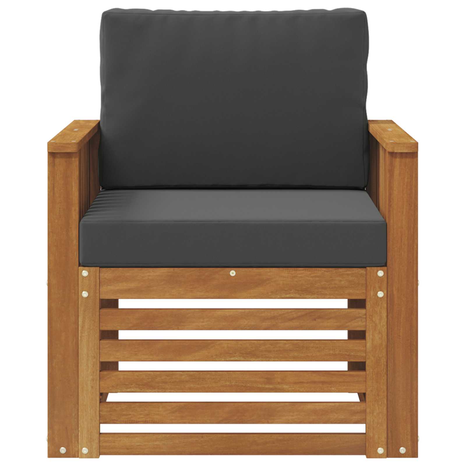 Set de canapele de exterior cu pernă natural 71 x 63 x 73 cm GartenMobel Dekor