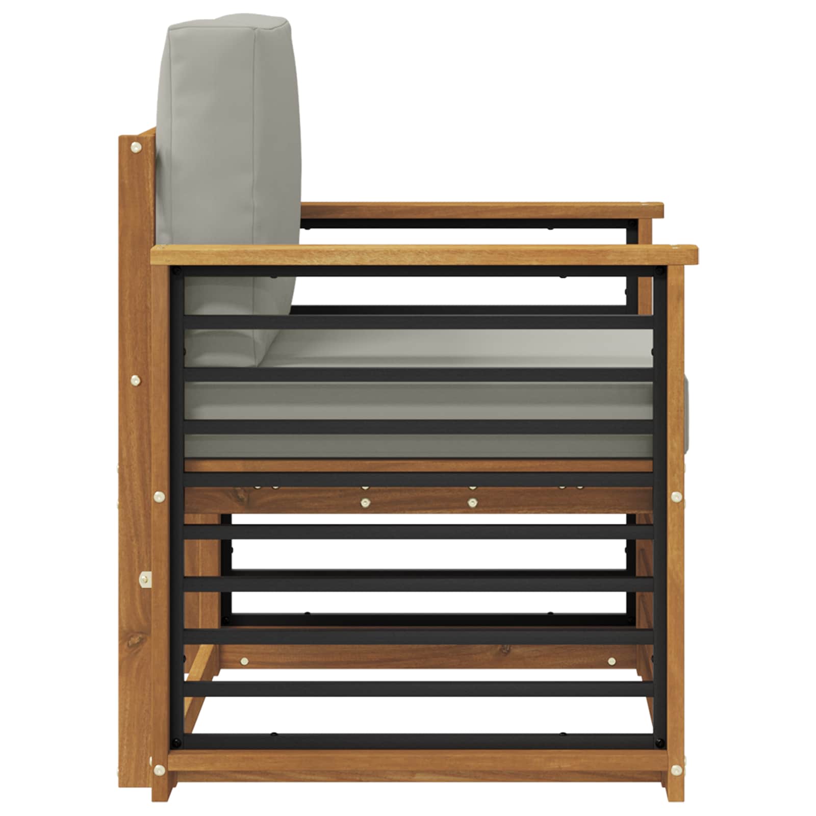 Set de canapele de exterior cu pernă natural 71 x 63 x 73 cm GartenMobel Dekor