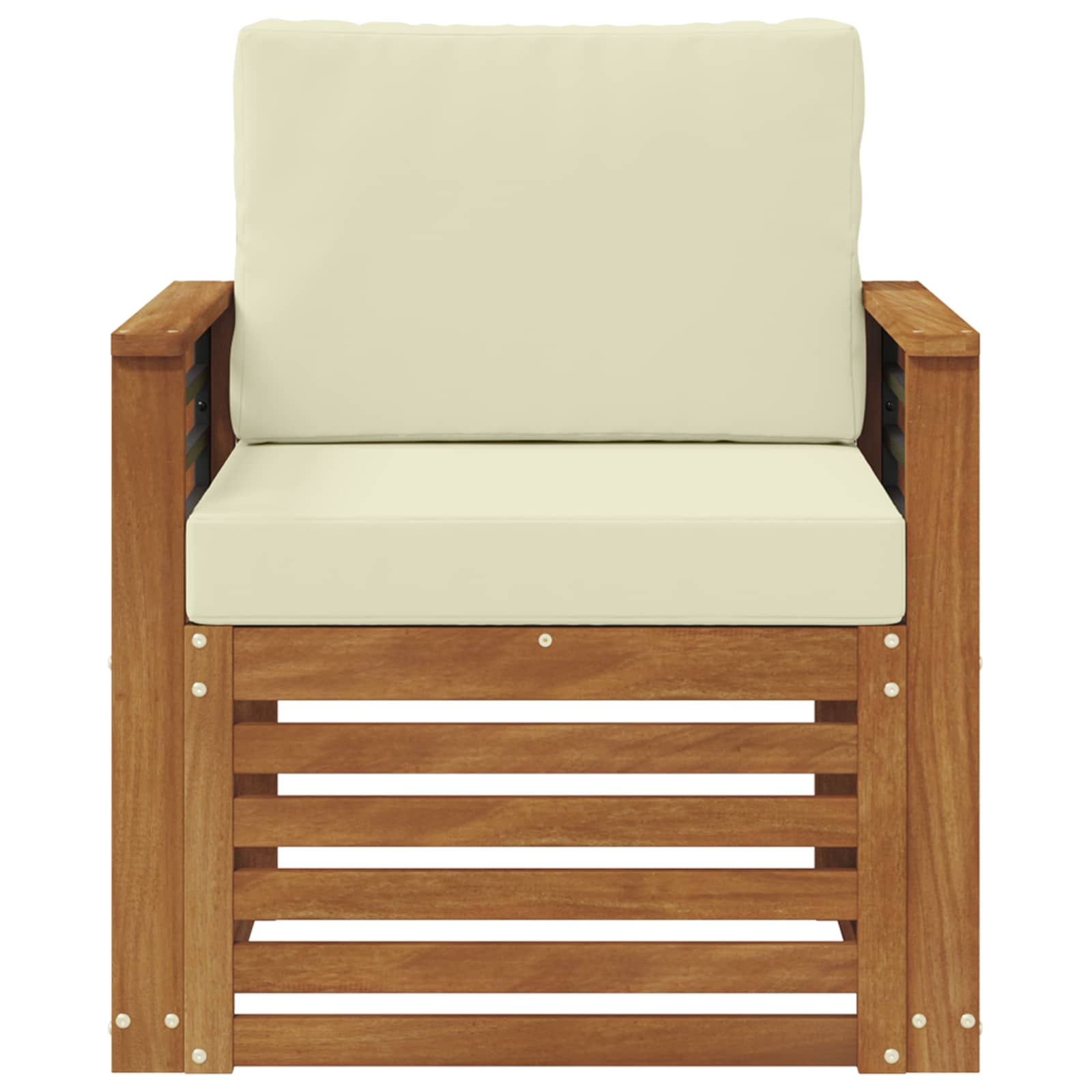 Set de canapele de exterior cu pernă natural 71 x 63 x 73 cm GartenMobel Dekor