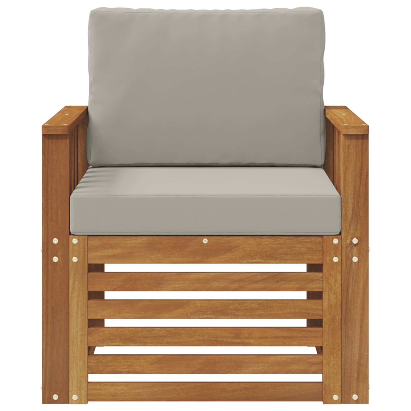 Set de canapele de exterior cu pernă natural 71 x 63 x 73 cm GartenMobel Dekor