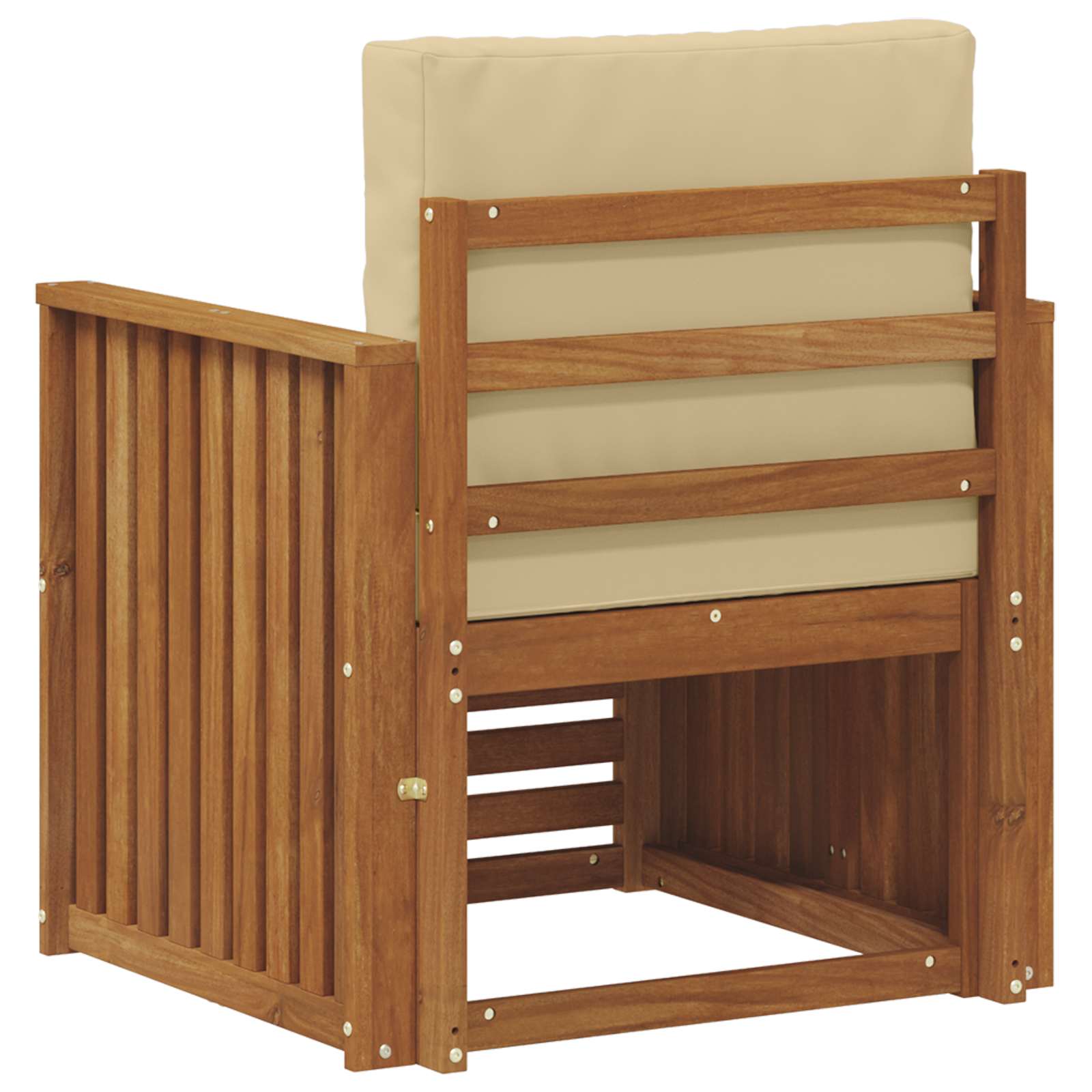 Set de canapele de exterior cu pernă natural 71 x 63 x 73 cm GartenMobel Dekor