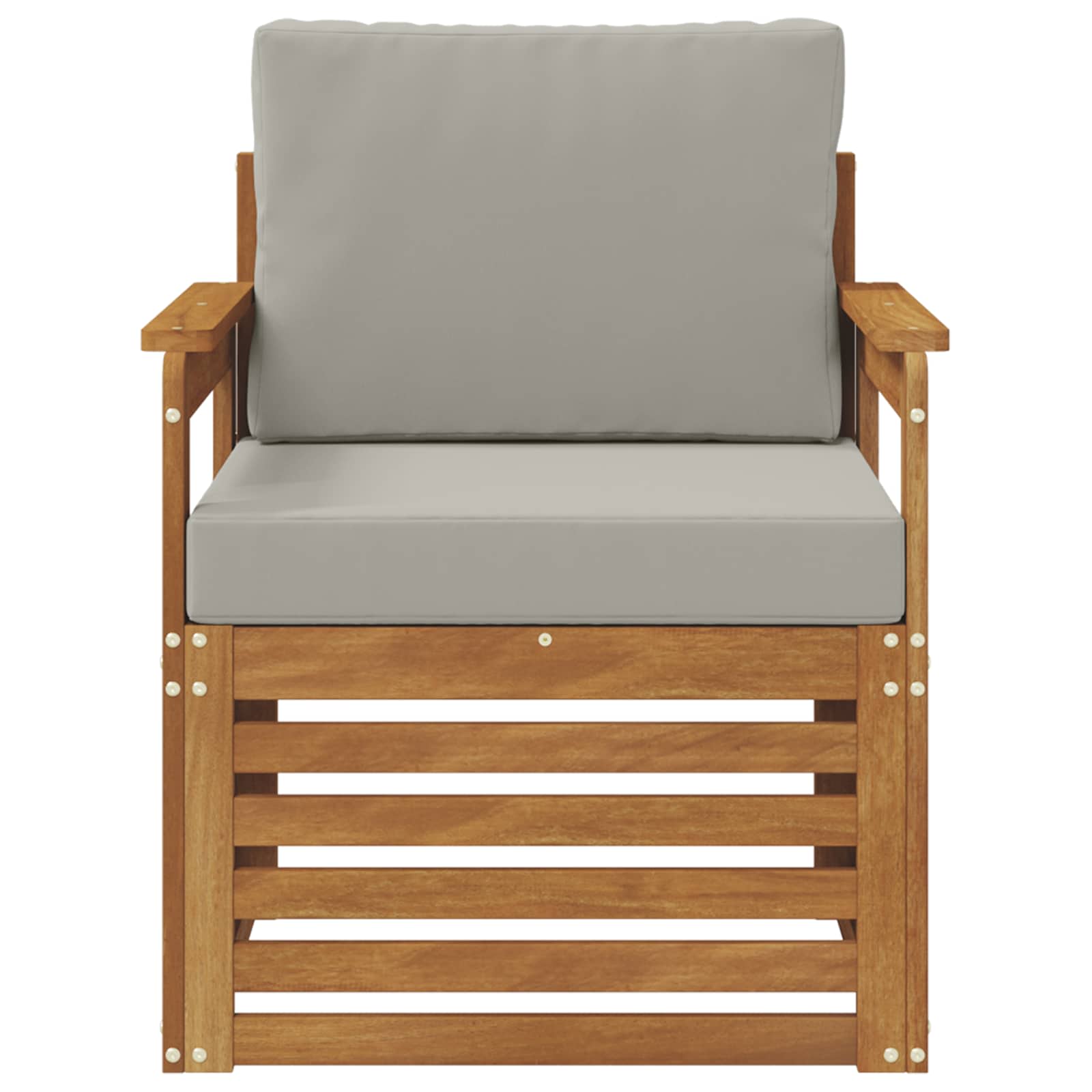 Set de canapele de exterior cu pernă natural 71 x 63 x 73 cm GartenMobel Dekor