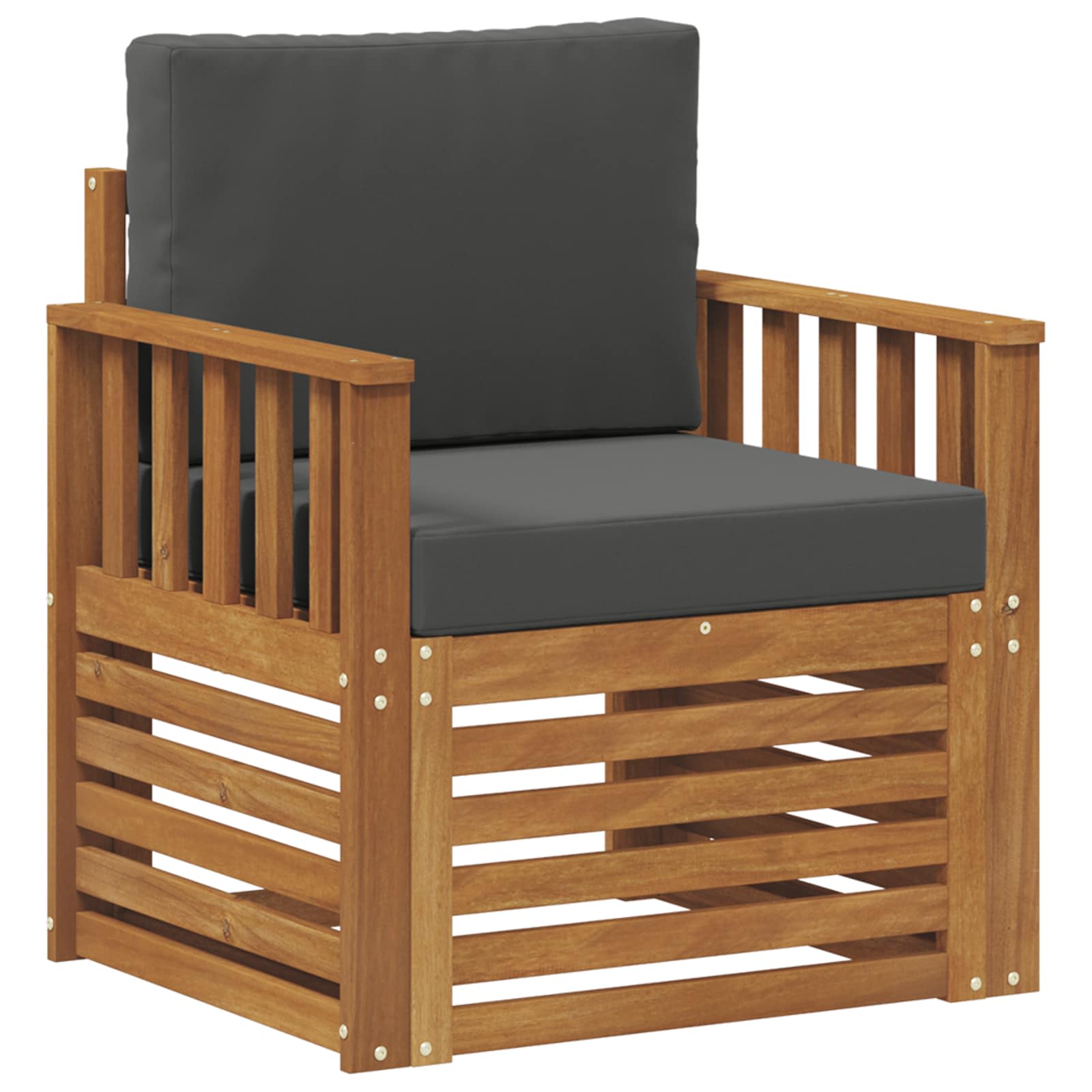 Set de canapele de exterior cu pernă natural 71 x 63 x 73 cm GartenMobel Dekor