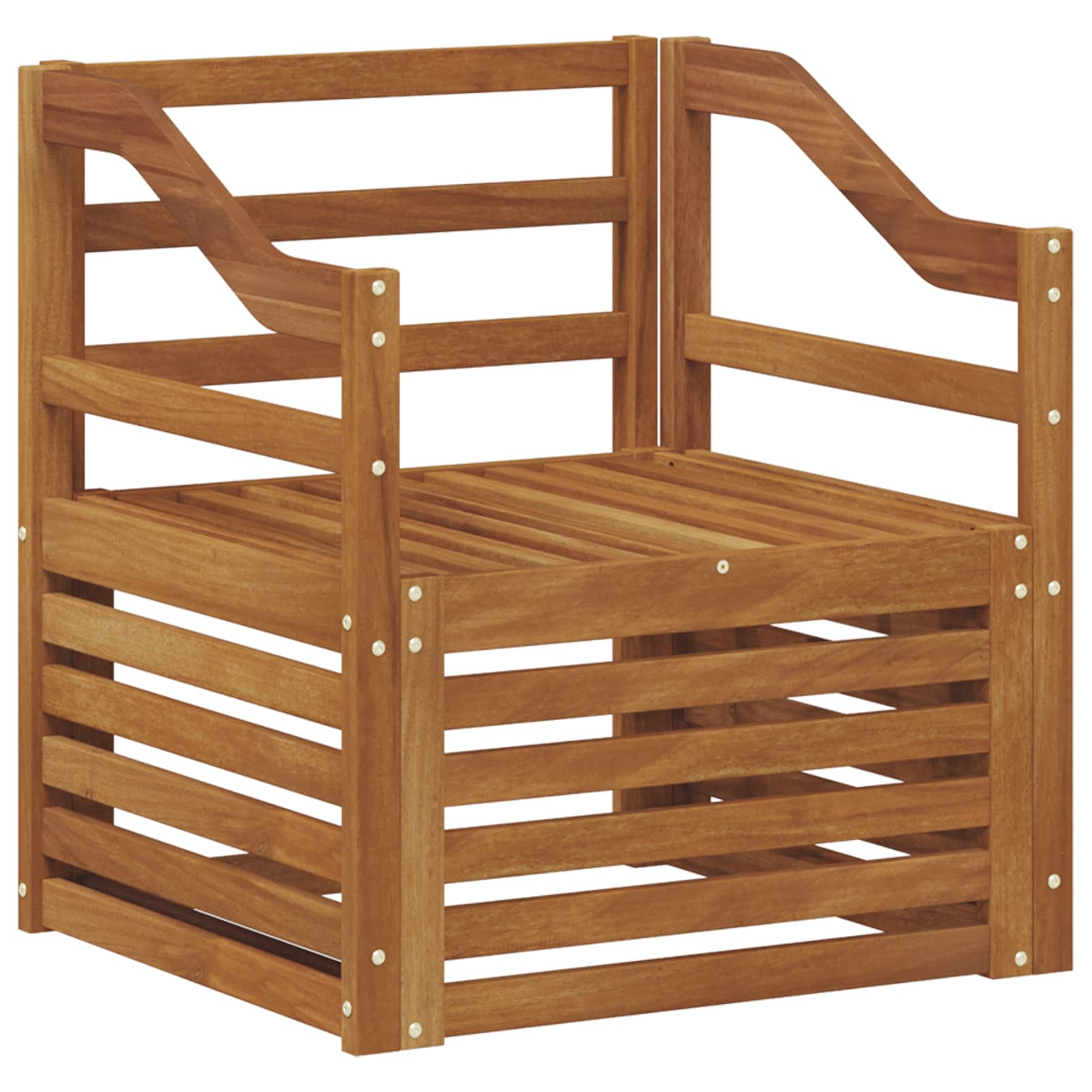 Set de canapele de exterior natural 67 x 63 x 73 cm GartenMobel Dekor
